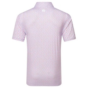 Footjoy | Polo Footjoy En Fil D'Écosse Impression Florale