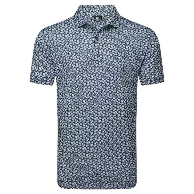 Footjoy | Polo Footjoy En Fil D'Écosse Impression Florale