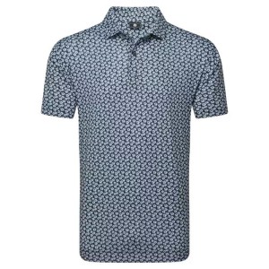 Footjoy | Polo Footjoy En Fil D'Écosse Impression Florale