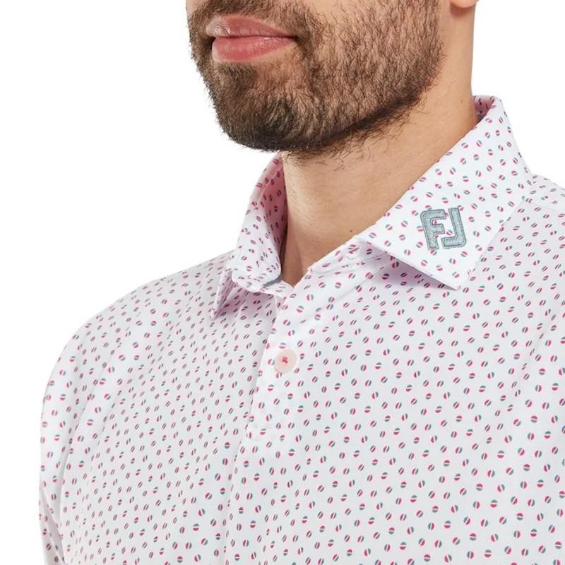 Footjoy | Polo Piqué Imprimé Gélule