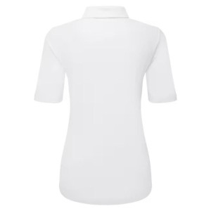 Footjoy | Polo en fil d'Ecosse à 1/2 manches froncées femme