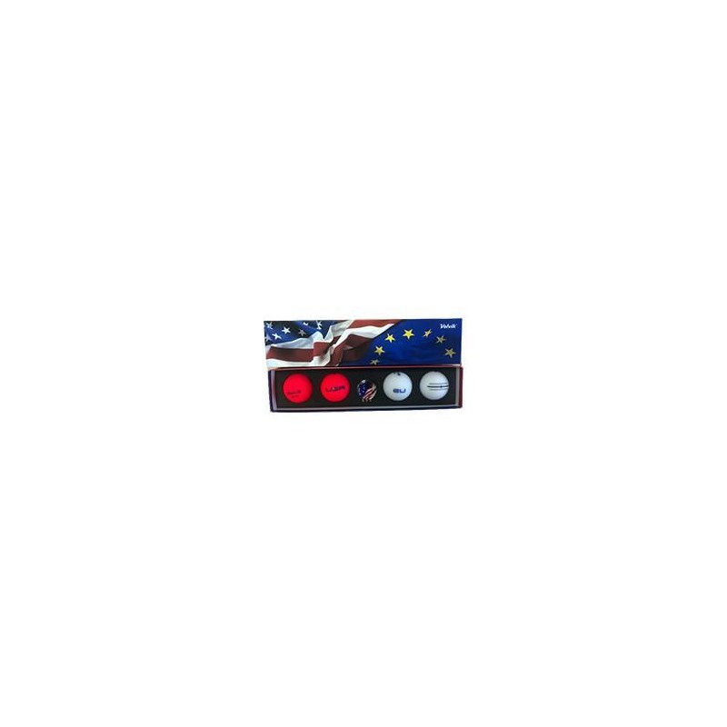 Volvik | Balles De Golf Vivid Ryder Cup