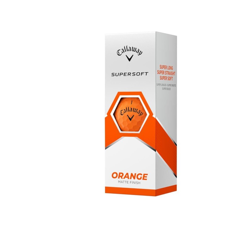 Callaway | Balles Supersoft Orange Mate