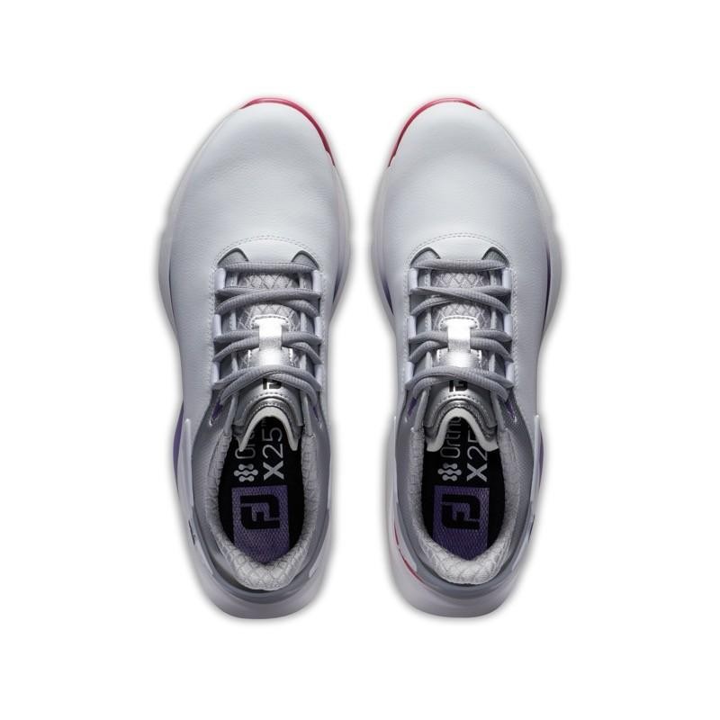 Footjoy | Chaussures Pro/SLX Femme Blanc/Argent/Multicolore