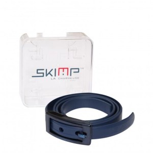 Ceinture Skimp La Charmeuse Dark Blue | Élégance et Confort en Cuir Véritable