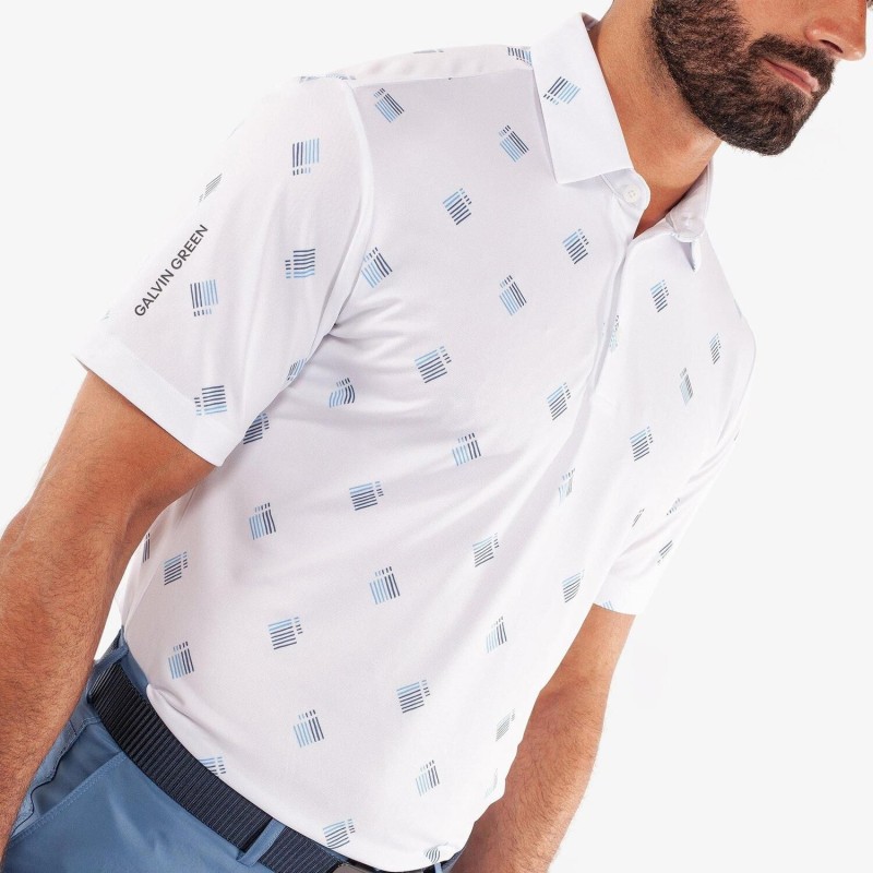 Polo Galvin Green Memo – Confort, Performance et Élégance pour Golfeurs