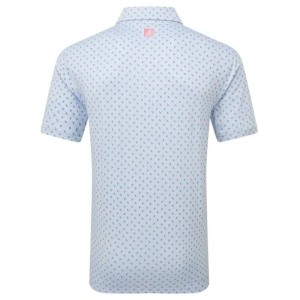 Footjoy | Polo En Fil D'Ecosse Imprimé Bourgeon