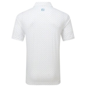 Footjoy | Polo En Fil D'Ecosse Imprimé Bourgeon