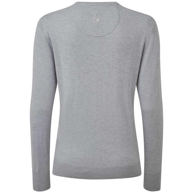 Pullover FootJoy en Laine Col V - Élégance et Chaleur pour Golfeurs | Route du Golf