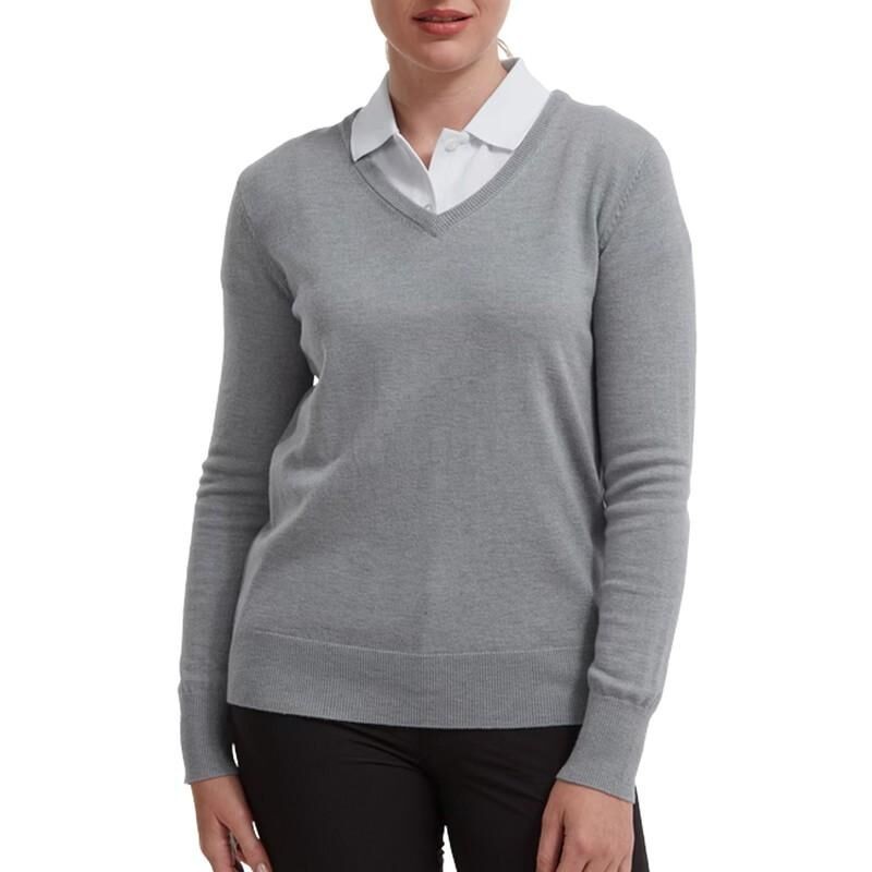 Pullover FootJoy en Laine Col V - Élégance et Chaleur pour Golfeurs | Route du Golf