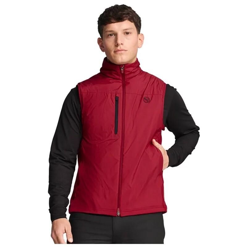 Veste Puma Golf Hielands - Isolation Thermique et Style Élégant pour Golfeurs