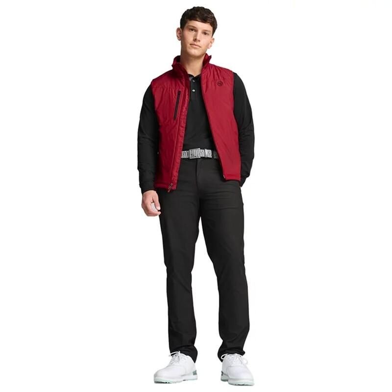Veste Puma Golf Hielands - Isolation Thermique et Style Élégant pour Golfeurs