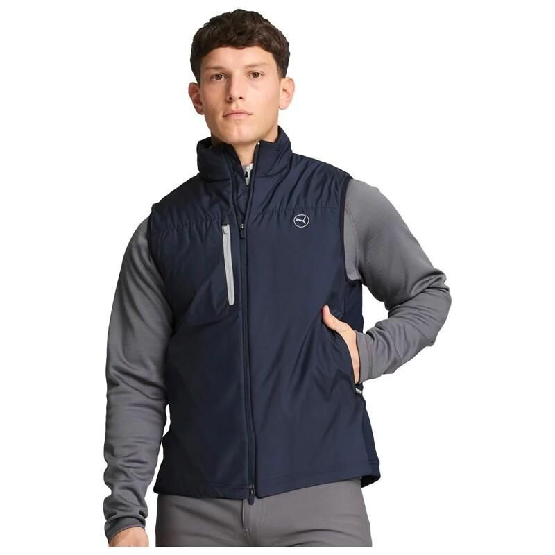 Veste Puma Golf Hielands - Isolation Thermique et Style Élégant pour Golfeurs