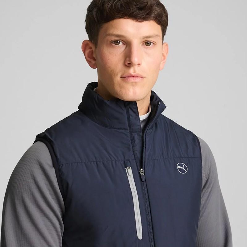 Veste Puma Golf Hielands - Isolation Thermique et Style Élégant pour Golfeurs