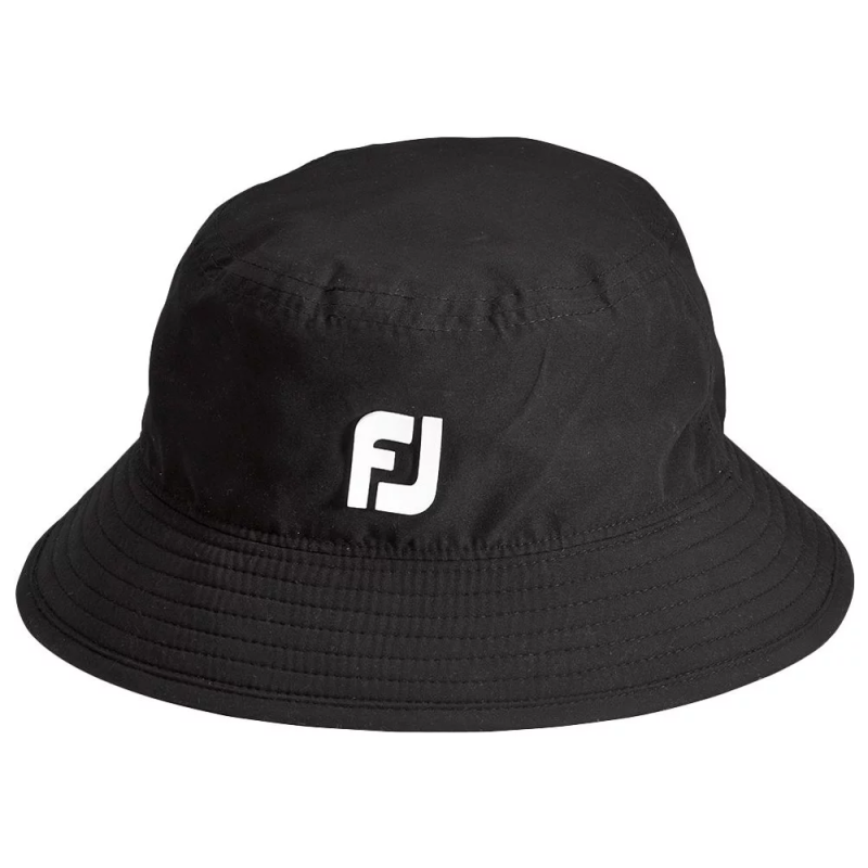 Footjoy | Chapeau Bucket Hat Noir