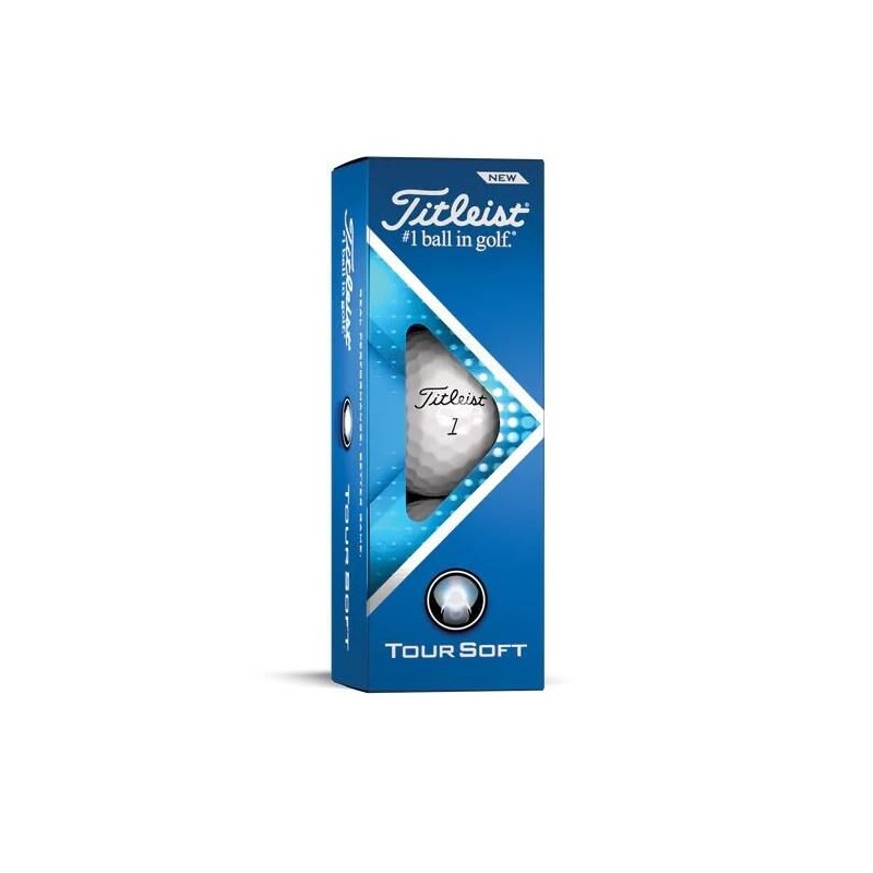 Titleist | Balles Tour Soft Blanc