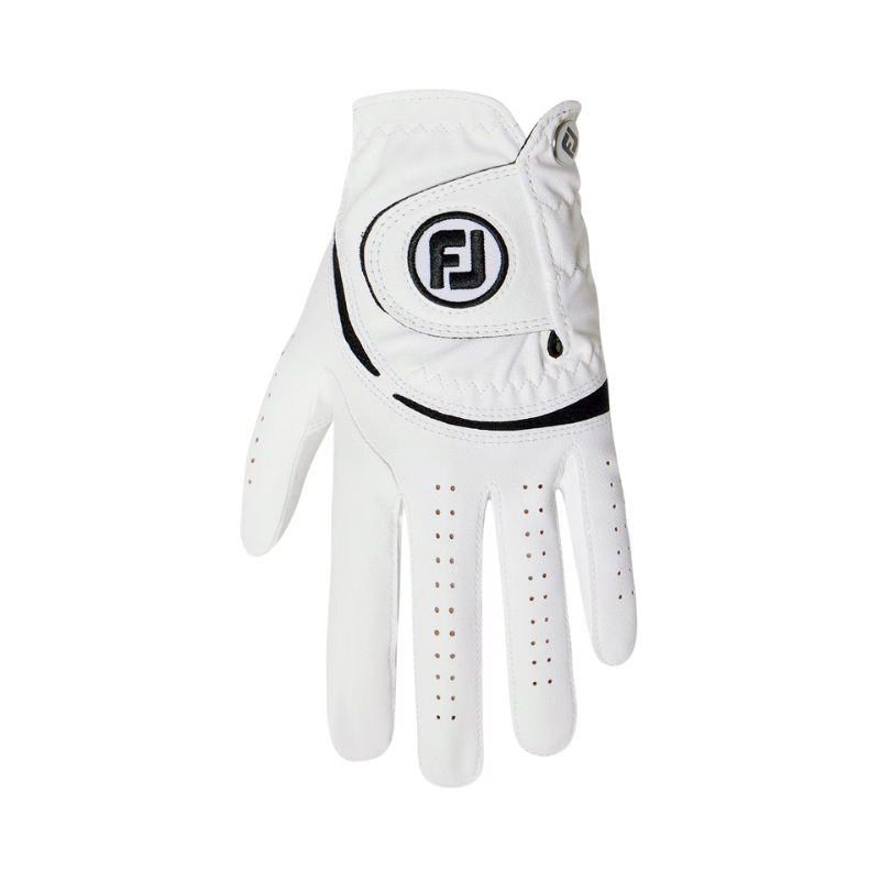 Footjoy | Gant WeatherSof Blanc/Noir - Pack de 3 Gants