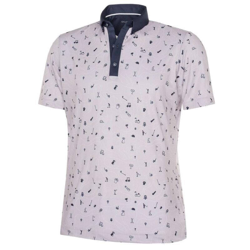 POLO GALVIN GREEN MIRO M ROUGE