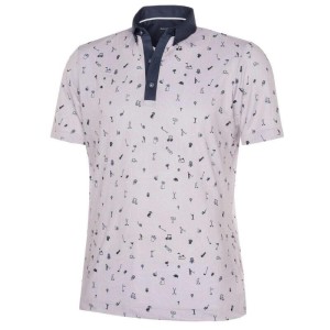 POLO GALVIN GREEN MIRO M ROUGE
