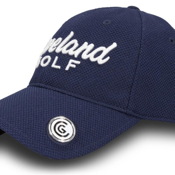 Casquette Cleveland Ball Marker White Red - Élégance et Praticité sur le Green