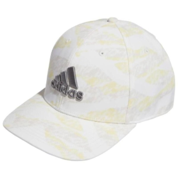 Casquette Adidas Tour Print White - Élégance et Performance sur le Green