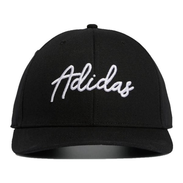 Casquette Adidas Script Black - Élégance et Confort pour Golfeurs