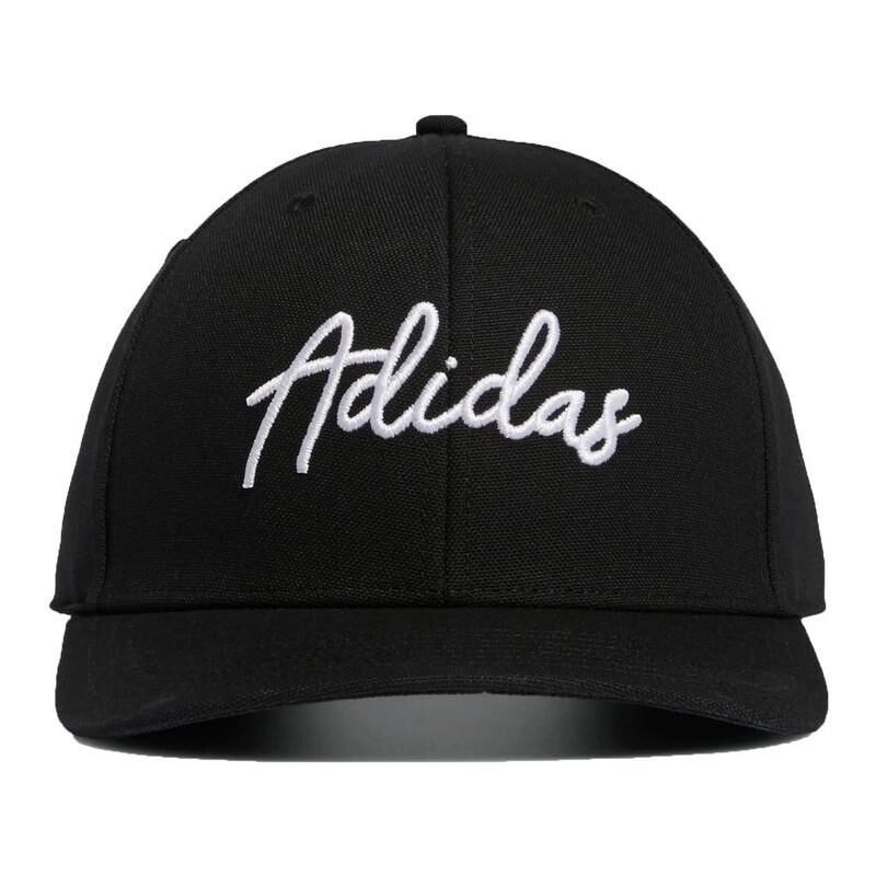 Casquette Adidas Script Black - Élégance et Confort pour Golfeurs