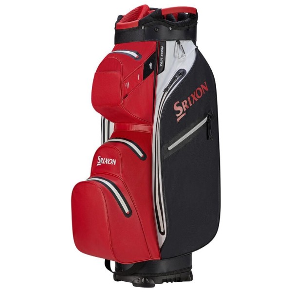 Srixon | Sac Chariot Waterproof Rouge Noir