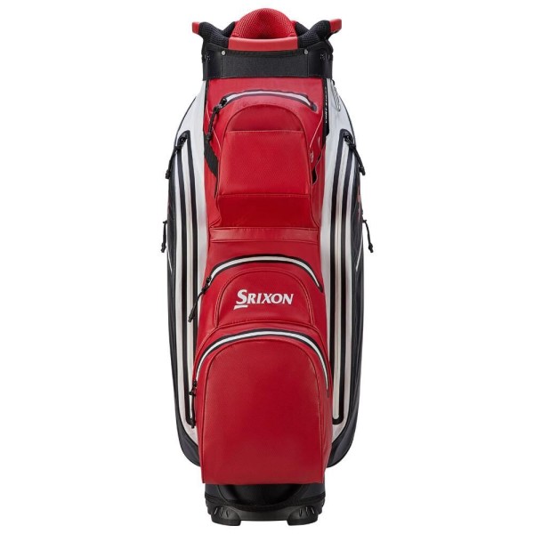 Srixon | Sac Chariot Waterproof Rouge Noir