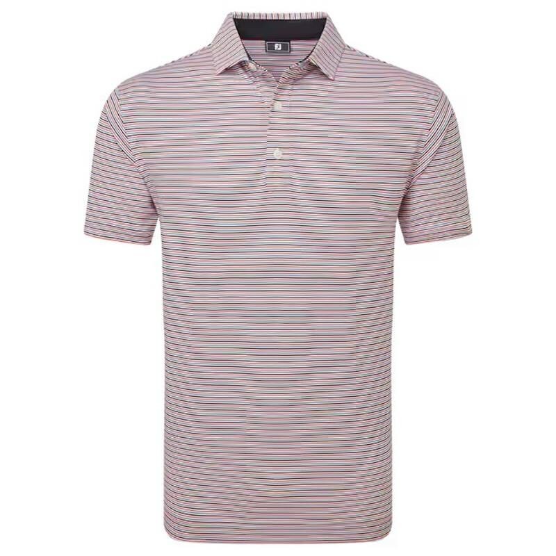 Footjoy | Polo Footjoy En Fil D'Écosse à Rayures