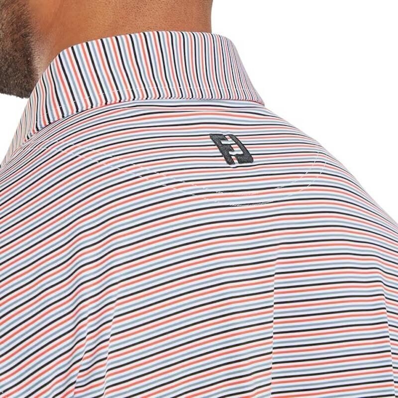 Footjoy | Polo Footjoy En Fil D'Écosse à Rayures