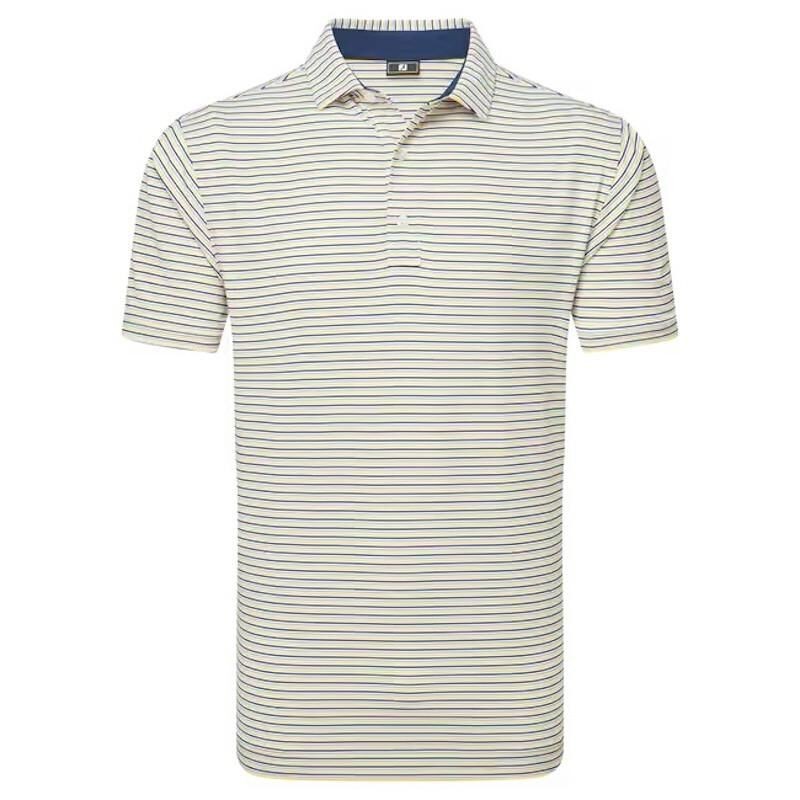 Footjoy | Polo Footjoy En Fil D'Écosse à Rayures