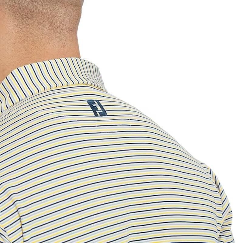 Footjoy | Polo Footjoy En Fil D'Écosse à Rayures