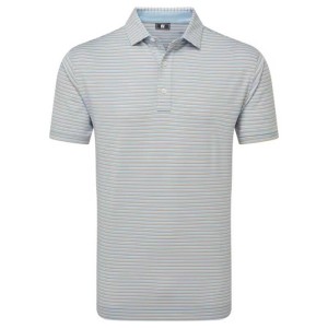 Footjoy | Polo Footjoy En Fil D'Écosse à Rayures