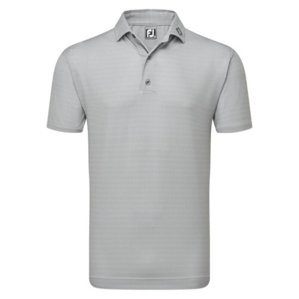 TEXTILE FOOTJOY POLO EU OCTAGON PRT LISLE WHITE BLANC S