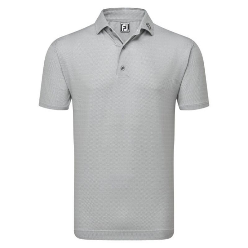 TEXTILE FOOTJOY POLO EU OCTAGON PRT LISLE WHITE BLANC S