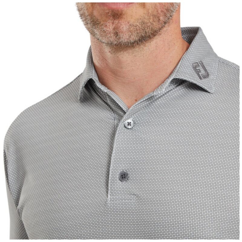 TEXTILE FOOTJOY POLO EU OCTAGON PRT LISLE WHITE BLANC S