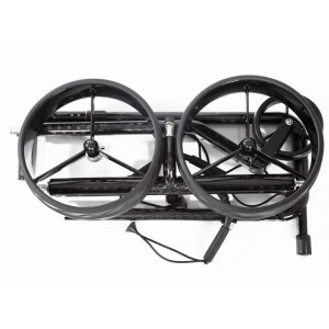 Jucad | Chariot Électrique Carbon Travel 2.0 Noir/Vert