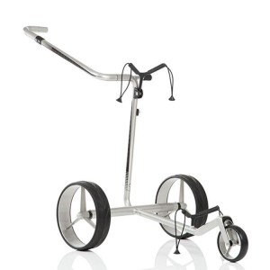 Jucad | Chariot Électrique Carbon Travel 2.0 Argent/Noir