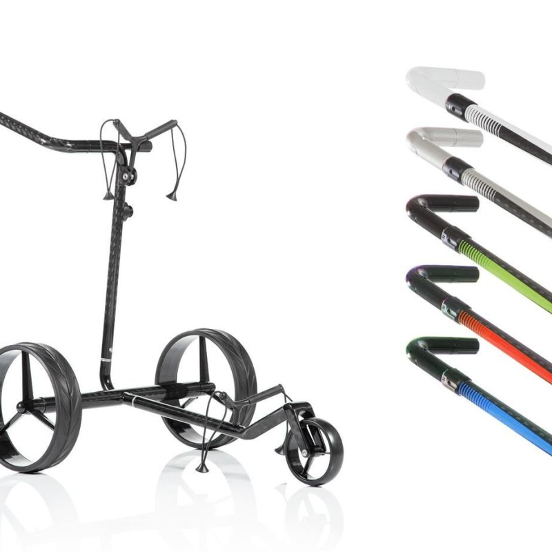 Jucad | Chariot Électrique Carbon Travel 2.0