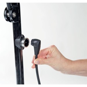 Jucad | Chariot Électrique Carbon Travel 2.0 Noir/Vert