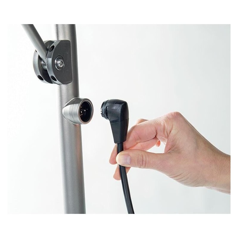 Jucad | Chariot Électrique Carbon Travel 2.0 Blanc/Noir