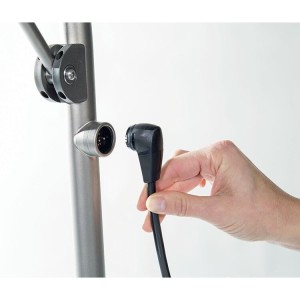 Jucad | Chariot Électrique Carbon Travel 2.0 Blanc/Noir