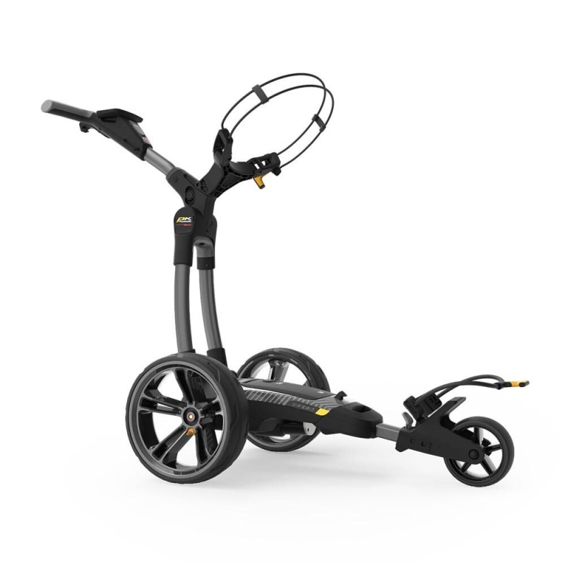 Powakaddy | Chariot Électrique CT8 EBS GPS Argent
