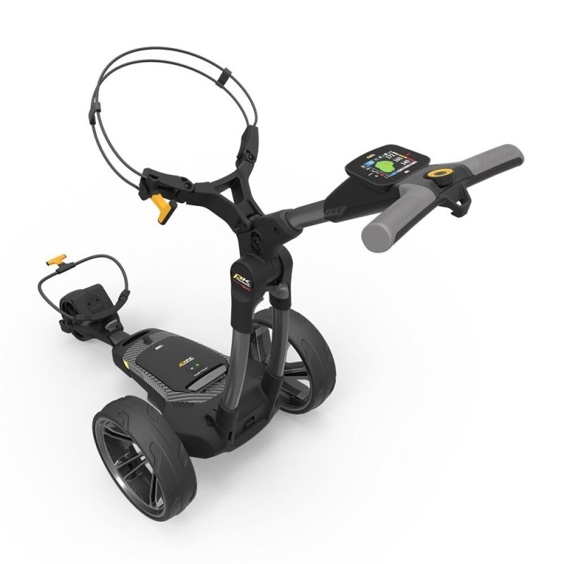 Powakaddy | Chariot Électrique CT8 EBS GPS Argent