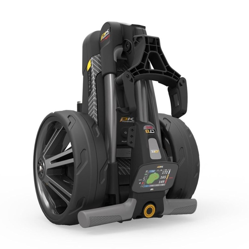 Powakaddy | Chariot Électrique CT8 EBS GPS Argent