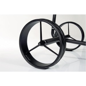 Jucad | Chariot Électrique Carbon Travel Nero SV 2.0