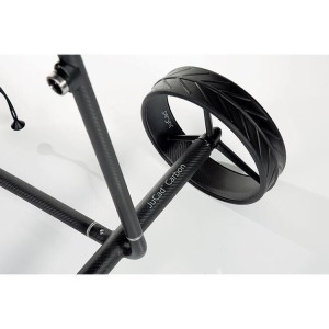 Jucad | Chariot Électrique Carbon Travel Nero SV 2.0