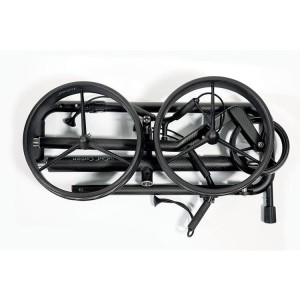 Jucad | Chariot Électrique Carbon Travel Nero SV 2.0