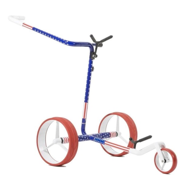 Jucad | Chariot Électrique Carbon Travel 2.0 USA Édition Spéciale